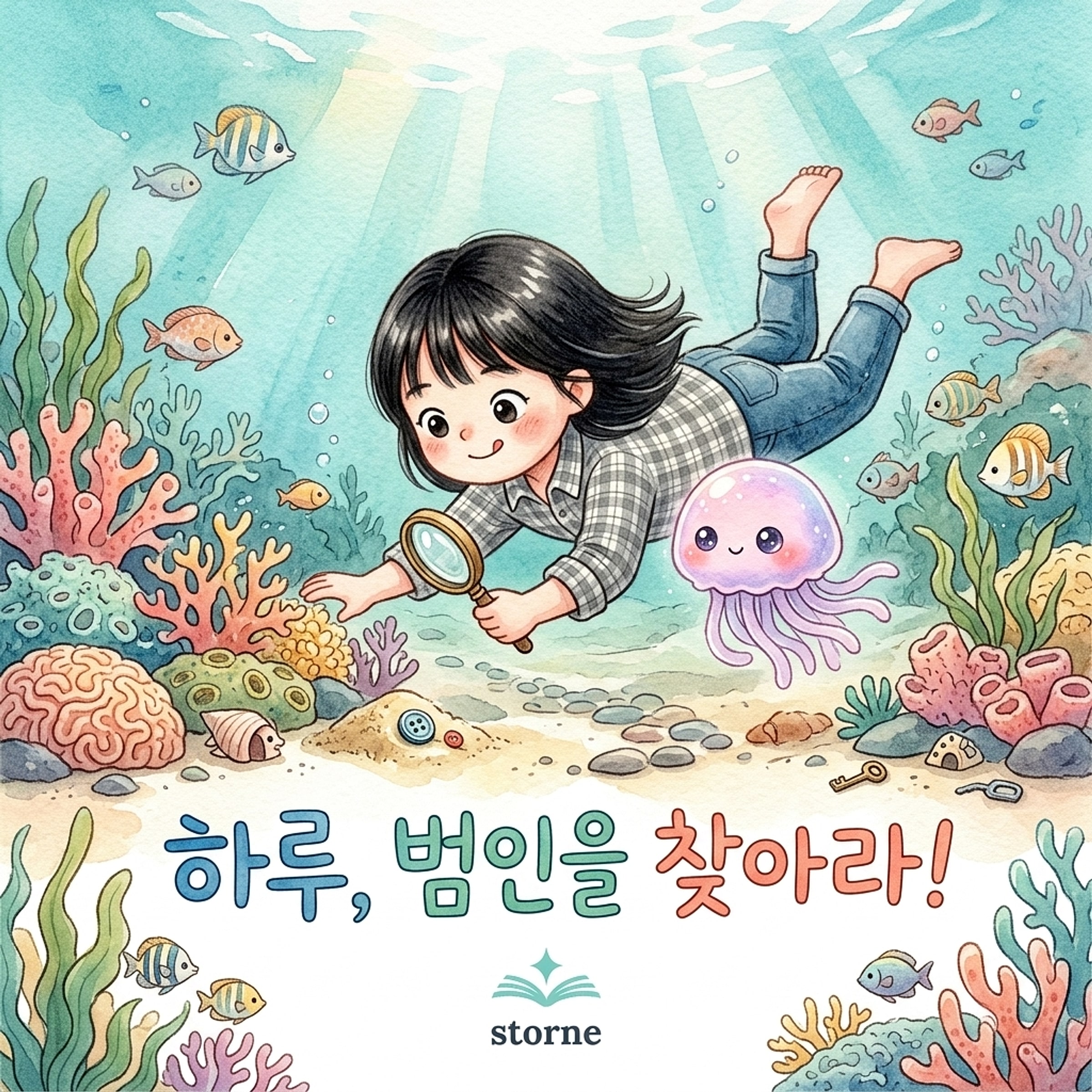 하루, 범인을 찾아라! 표지